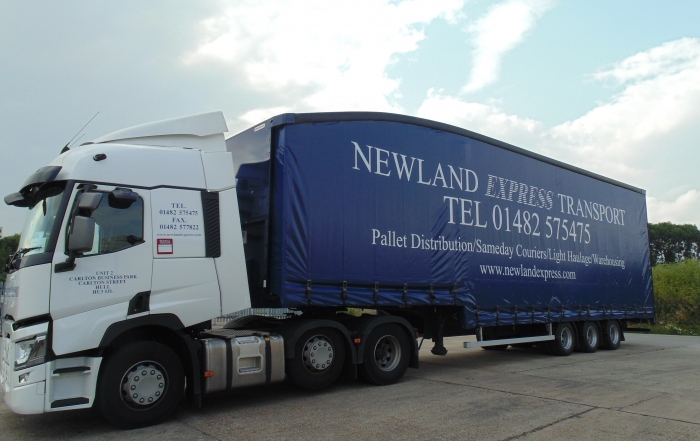 Economical Double Deck Trailer, Newland Express Transport, Hull, East Yorkshire