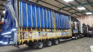 Internal restraint system Newland Express Transport Hull Yorkshire